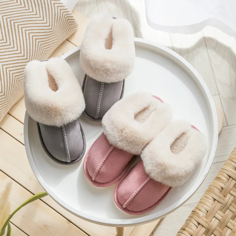 Sapatinho Estilo Pantufa De Inverno  Antiderrapante Unisex