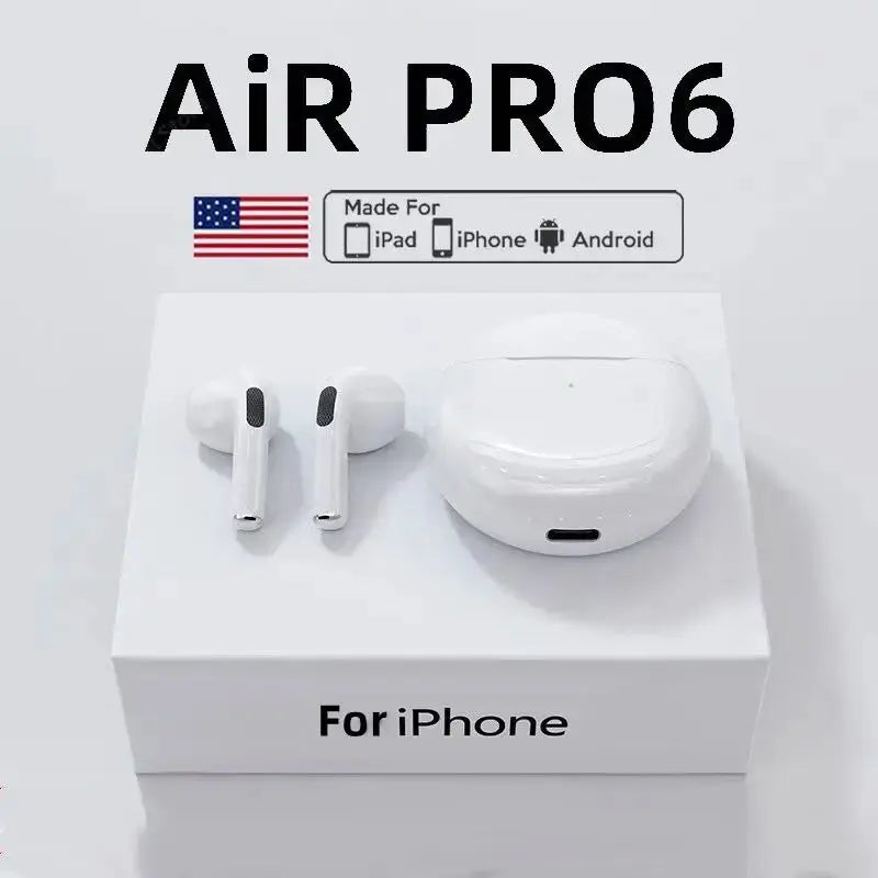 Air Pro6 tws sem fio bluetooth,  mini pods , compativel com xiaomi ,apple